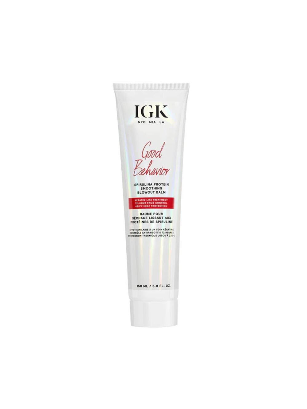 IGK Good Behavior Spirulina Protein Smoothing Blowout Balm
